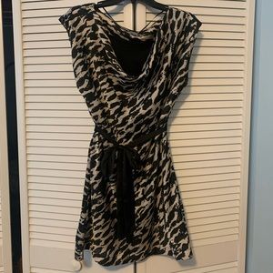 Cowl neck Cocktail Dress